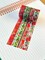 Christmas Greenery Floral Red Green Pine Cones Snow Flowers Washi Tape Set December 2025 - W146
